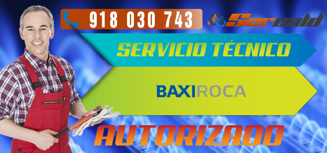 Servicio tecnico baxiroca en navas del rey