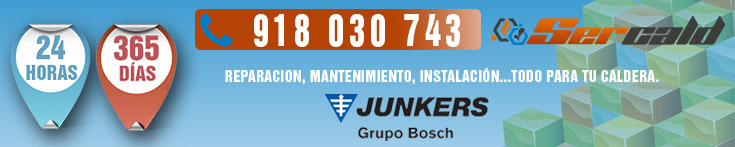 reparacion de calderas junkers en Alcorcon