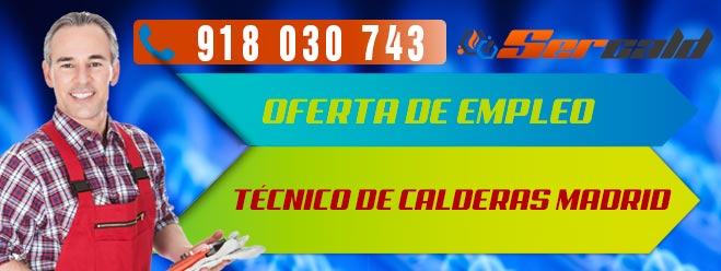 Oferta de empleo tecnico de calderas Madrid