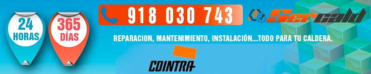 reparacion de calderas Cointra en Parla