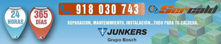 reparación de calderas Junkers en Madrid