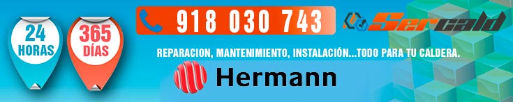 Reparacion de calderas Hermann en Madrid