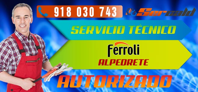 Servicio Técnico Calderas Ferroli en Alpedrete