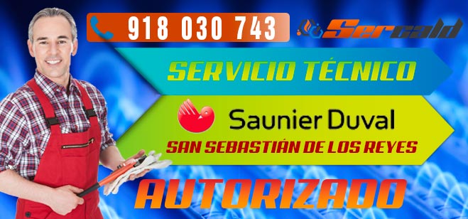 Servicio Técnico calderas Saunier Duval en San Sebastián de los Reyes