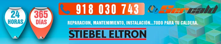 reparación de calderas Stiebel Eltron en Madrid