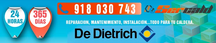 reparación de calderas De Dietrich en Madrid